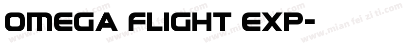 Omega Flight Exp字体转换